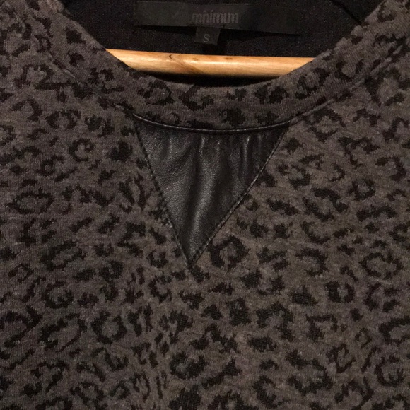Minimum Leopard Print Sweatshirt - Picture 5 of 5